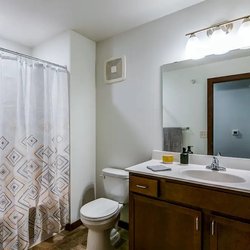 bathroom at Northview Apartments located in Sartell MN