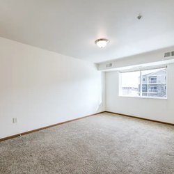 bedroom at Northview Apartments located in Sartell MN