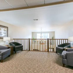 second floor lobby at Northview Apartments located in Sartell MN